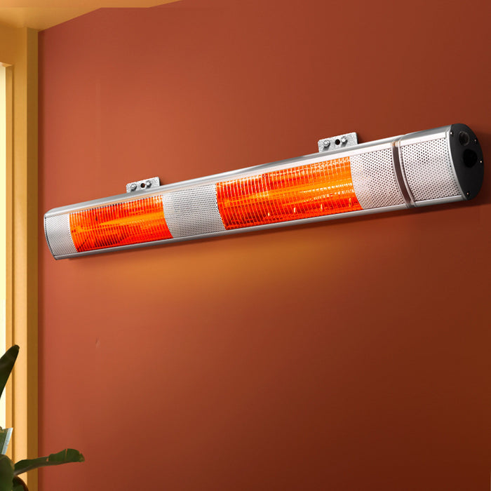 Devanti Electric Strip Heater Infrared Radiant Heaters 3000W - Devanti