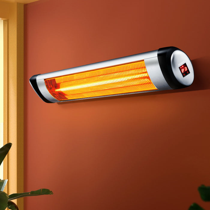 Devanti Electric Strip Heater Radiant Heaters 1500W - Devanti