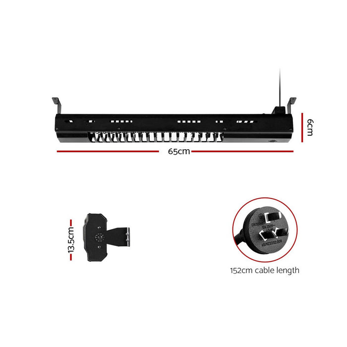 Devanti Electric Strip Heater Radiant Heaters 2000W - Devanti