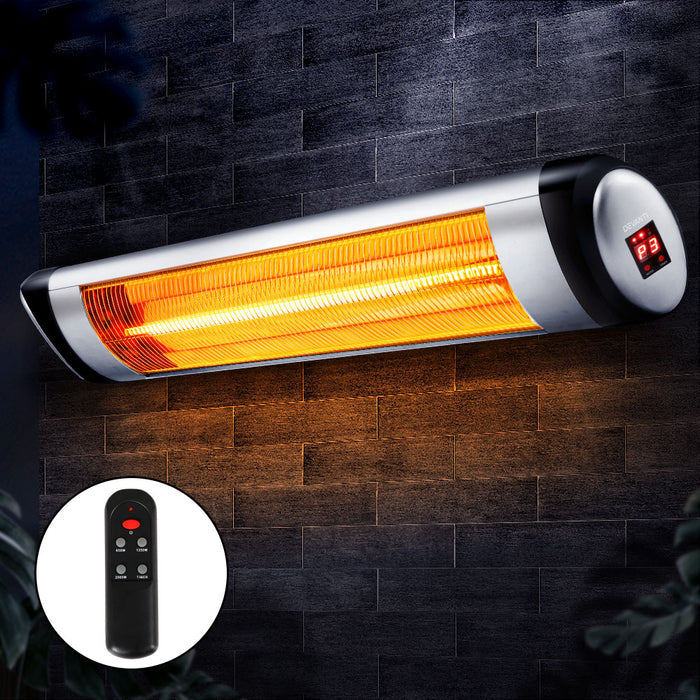 Devanti Electric Strip Heater Radiant Heaters 2000W - Devanti