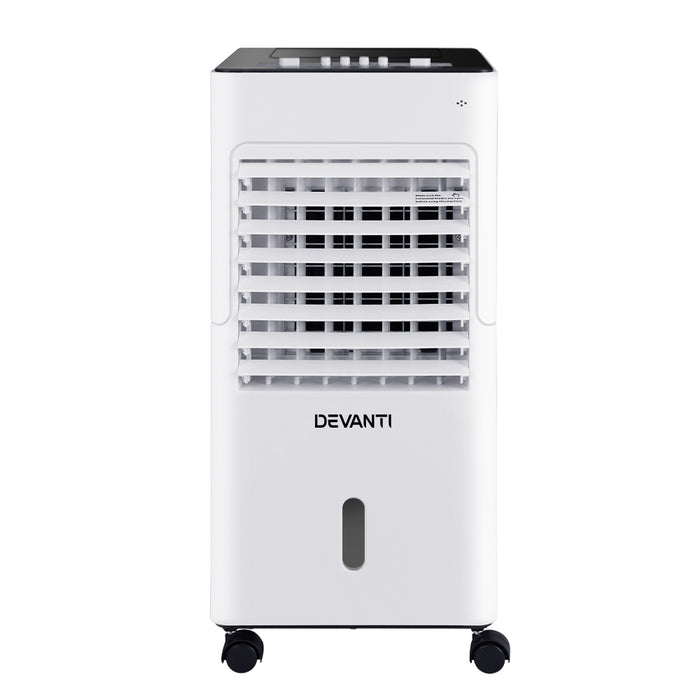 Devanti Evaporative Air Cooler Conditioner Portable 6L Cooling Fan Humidifier - Devanti