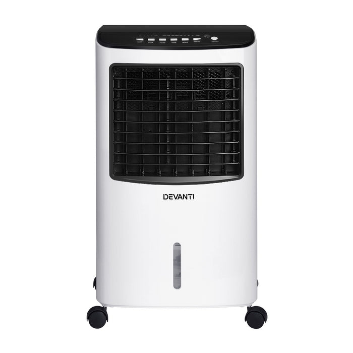 Devanti Evaporative Air Cooler Conditioner Portable 8L Cooling Fan Humidifier - Devanti