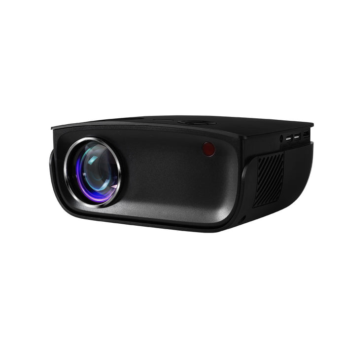 Devanti Mini Video Projector Wifi USB HDMI Portable 2000 Lumens HD 1080P Home Black