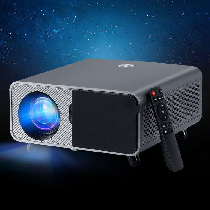 Devanti Portable Wifi Video Projector 4K 2.4G/5G Home Theater HDMI 1080P - Devanti
