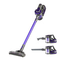 Devanti 150 Cordless Handheld Stick Vacuum Cleaner 2 Speed  Purple And Grey