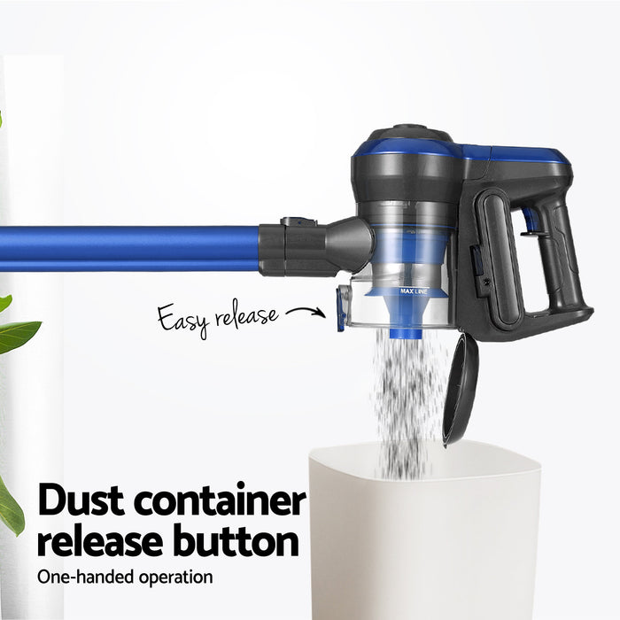 Devanti Handheld Vacuum Cleaner Cordless Handstick Stick 250W Brushless Motor - Devanti
