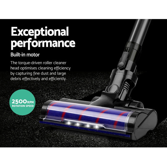 Devanti Cordless Handstick Vacuum Cleaner Head Black
