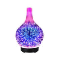 Devanti Ultrasonic Aroma Aromatherapy Diffuser 3D Light Oil Firework Humidifier - Devanti