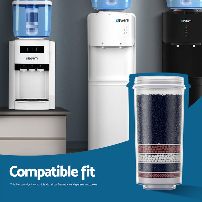 Devanti Water Cooler Dispenser 7-Stage Filter 3 Pack - Devanti