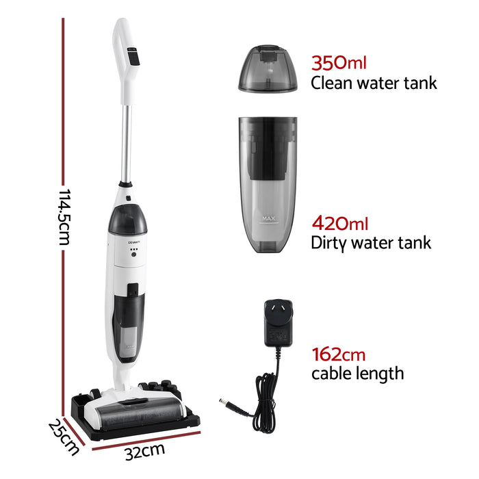 Devanti Wet Dry Stick Vacuum Cleaner 200W - Devanti