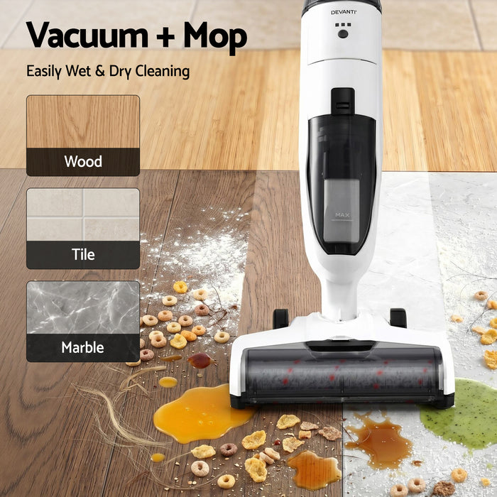 Devanti Wet Dry Stick Vacuum Cleaner 200W - Devanti