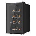 Devanti Wine Fridge Cooler 8 Bottles