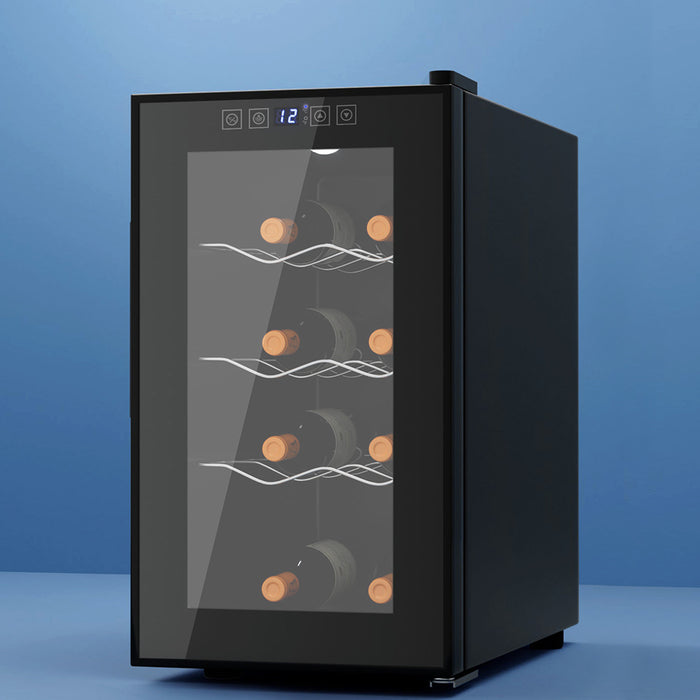 Devanti Wine Fridge Cooler 8 Bottles - Devanti