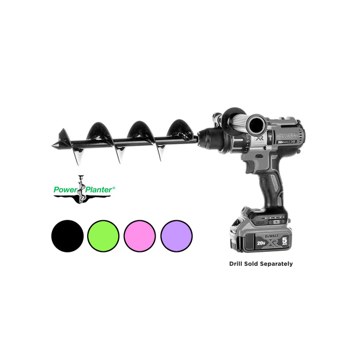 DIY Guru Auger (3" x 12") blue