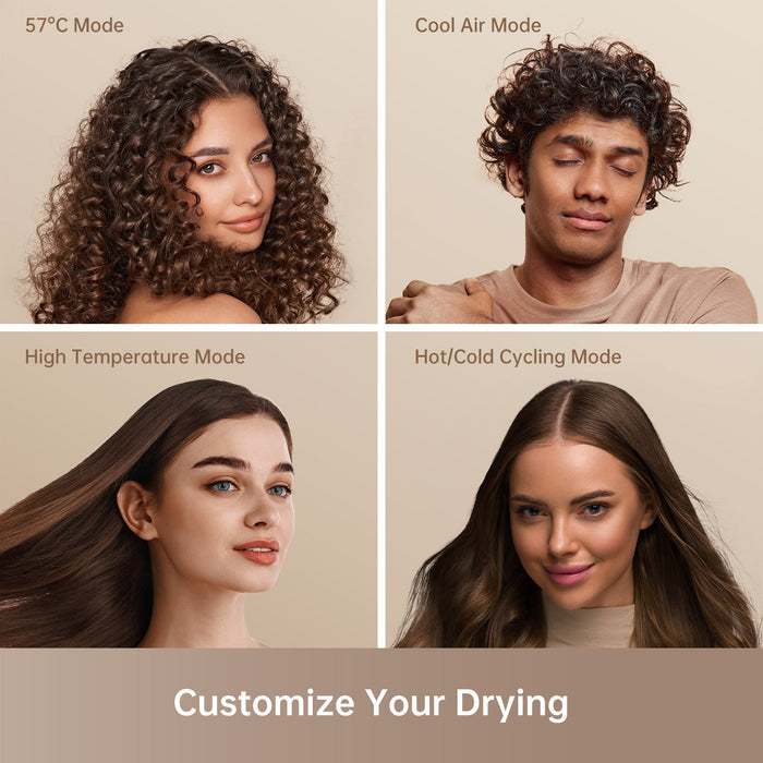 Dreame Hair Glory Combo Hair Dryer - White | GLORYCOMBOWH