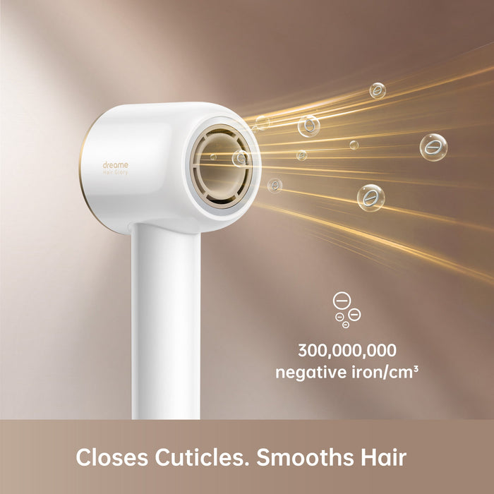 Dreame Hair Glory Combo Hair Dryer - White | GLORYCOMBOWH
