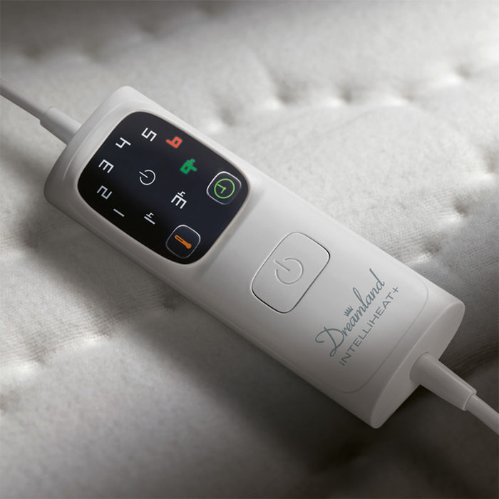 Dreamland Cosy Dreamer Superior Cotton Double Underblanket Mattress Warmer with Dual Controllers - White | 16995C from Dreamland - DID Electrical