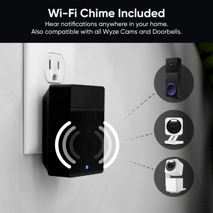 Wyze Duo Cam Doorbell with Dual Cameras and Extra Battery.
