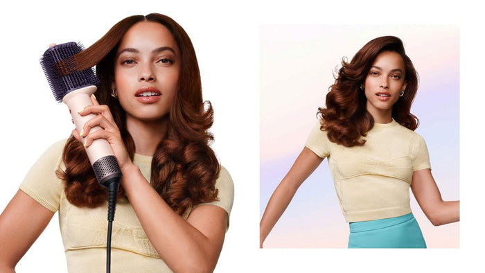 Dyson Airsmooth Hot Styling Brush - Ceramic Pink & Rose Gold | 493090-01