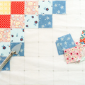 Easy Piecing Grid Panel - 1.5" Finished size