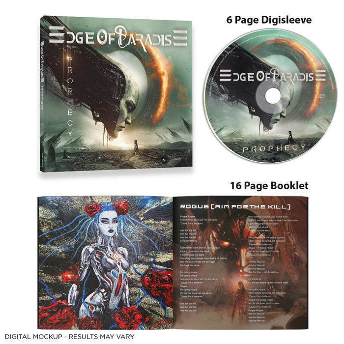 Edge of Paradise "Prophecy" CD
