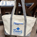 Emma's Zippered Canvas Tote