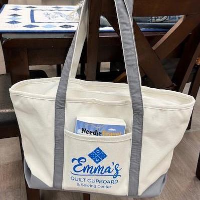 Emma's Zippered Canvas Tote