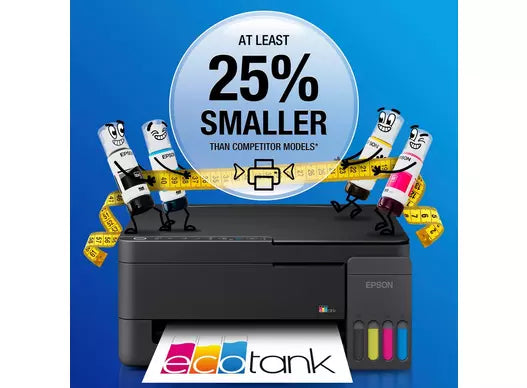 Epson EcoTank A4 Multifunction Wi-Fi & AirPrint Ink Tank Printer - Black | C11CL62401