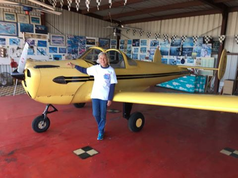 Erco Ercoupe 415C (Yellow/Black) HD Airplane Sign