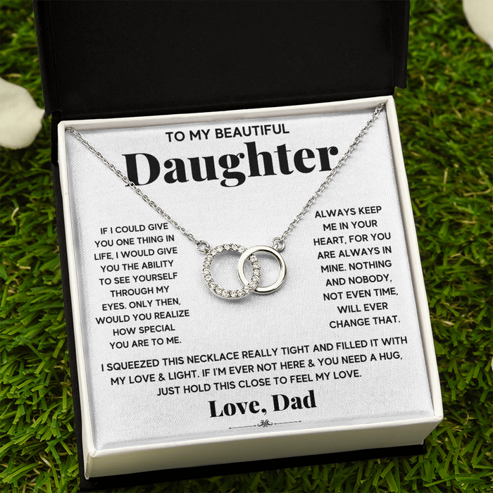 Eternal Love  - Daughter Perfect Pair Necklace