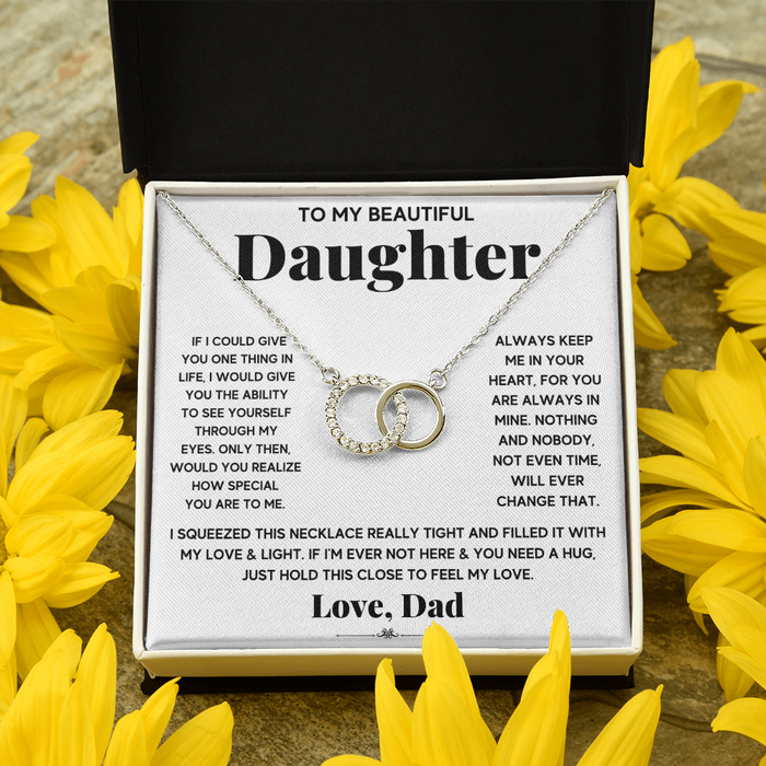 Eternal Love  - Daughter Perfect Pair Necklace