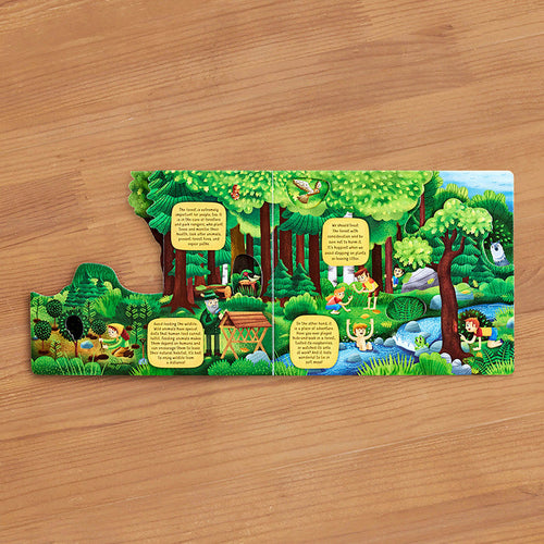 "Exploring the Fascinating World of the Forest" Board Book by Magda N. Gargulakova