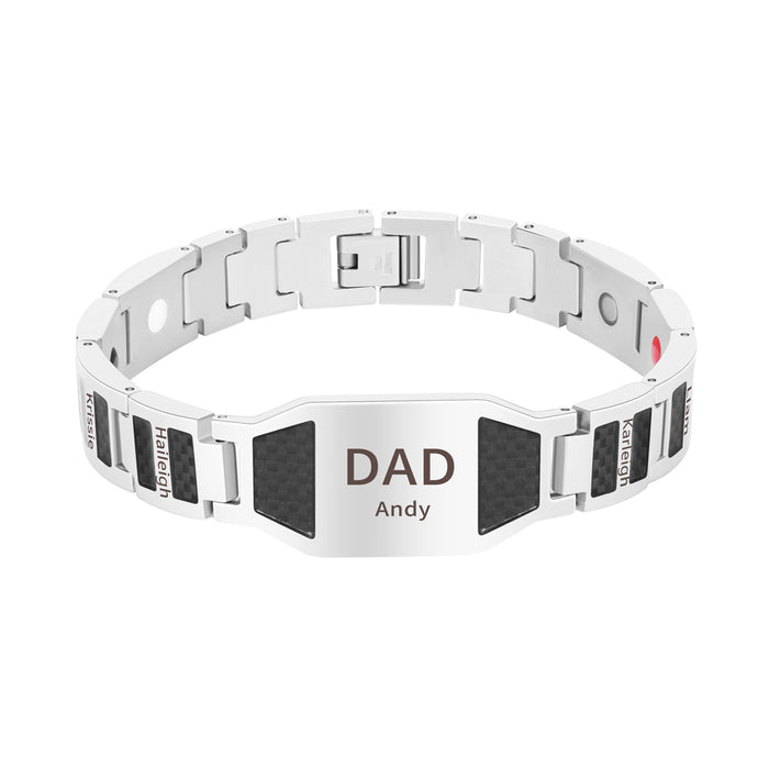 Silver / Stainless steel