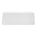 Flurries 90"x132" Rectangular Tablecloth - White