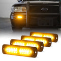 Amber / 4 pcs