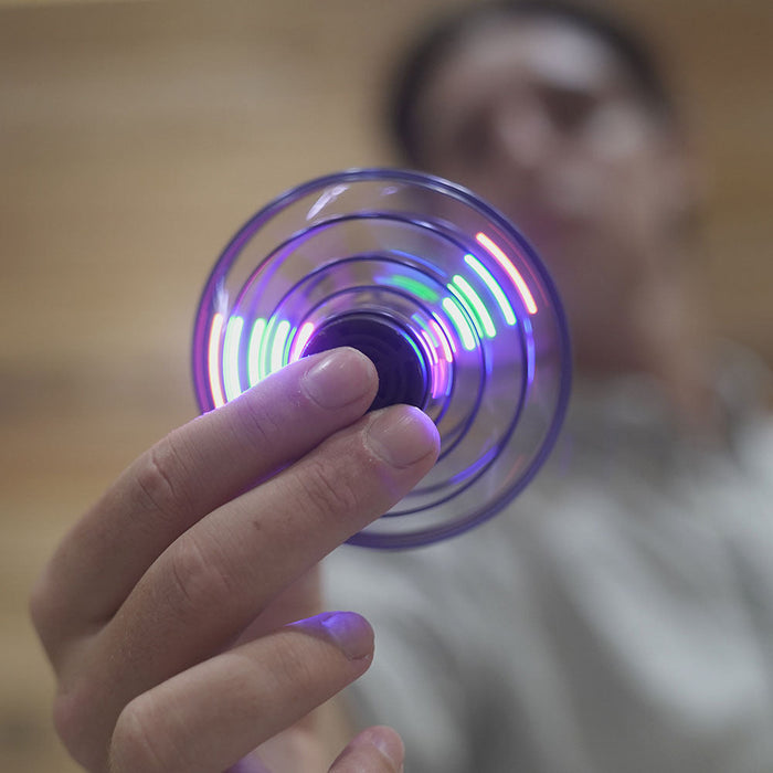 Flying Spinner Toy Hand Operated Mini Drones Led Lights Flying Toys
