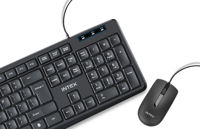 Genie (IT-KB332) Combo Mouse And Keyboard - Intex Technologies