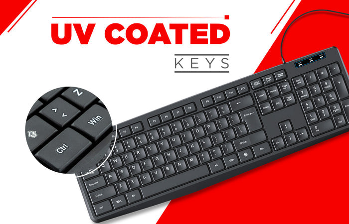 Genie (IT-KB332) Combo Mouse And Keyboard - Intex Technologies