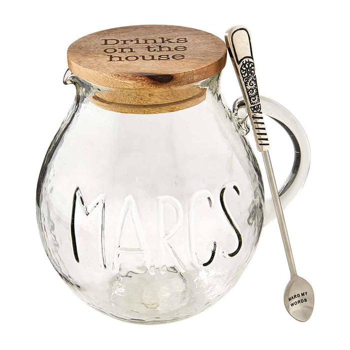 Mudpie - Pitcher - Glass Marg