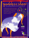 Goddess Sheet 10.75" x 16.5"