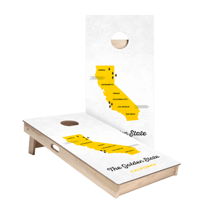 Golden State Star Cornhole Boards - ACA - 000369 | American Cornhole Association