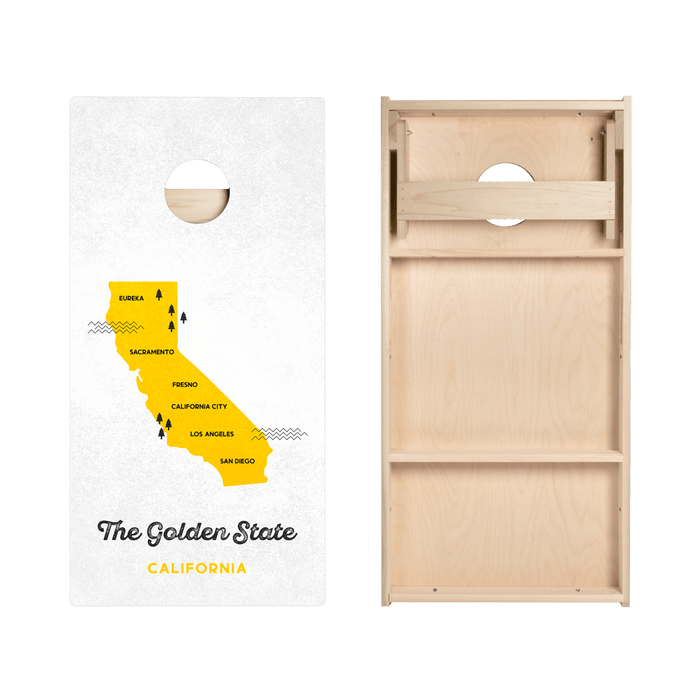 Golden State Star Cornhole Boards - ACA - 000369 | American Cornhole Association