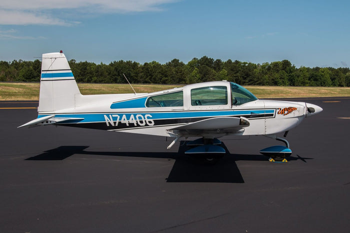 Grumman Tiger (Blue/Black) HD Airplane Parking Sign
