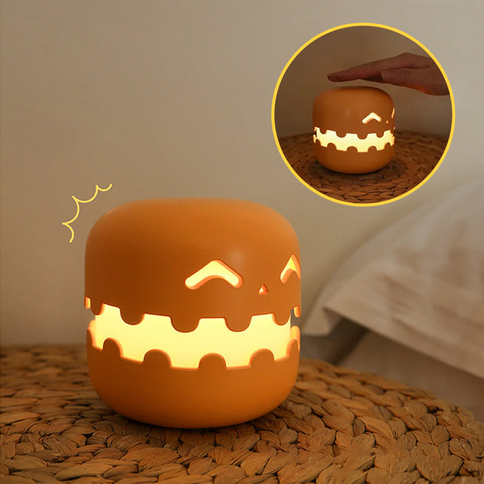 Halloween Pumpkin Night Light with Cozy Spooky Glow for Decor