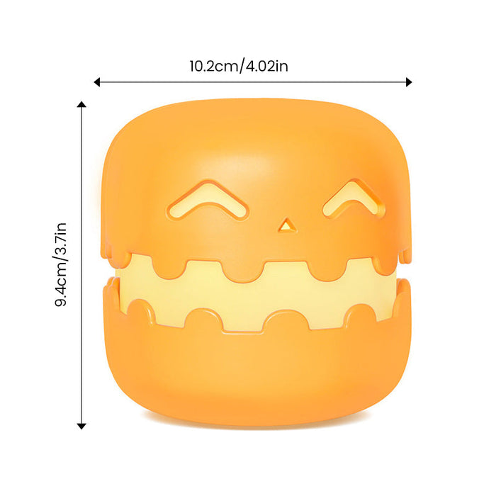 Halloween Pumpkin Night Light with Cozy Spooky Glow for Decor