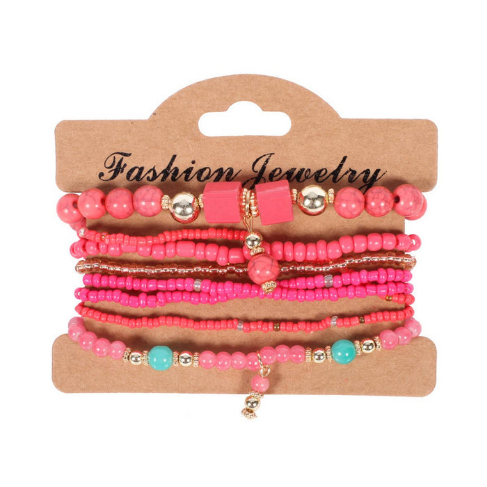 Handmade Beaded Bohemian Bracelet Set