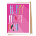 Happy Heart Day Valentine's Day Card