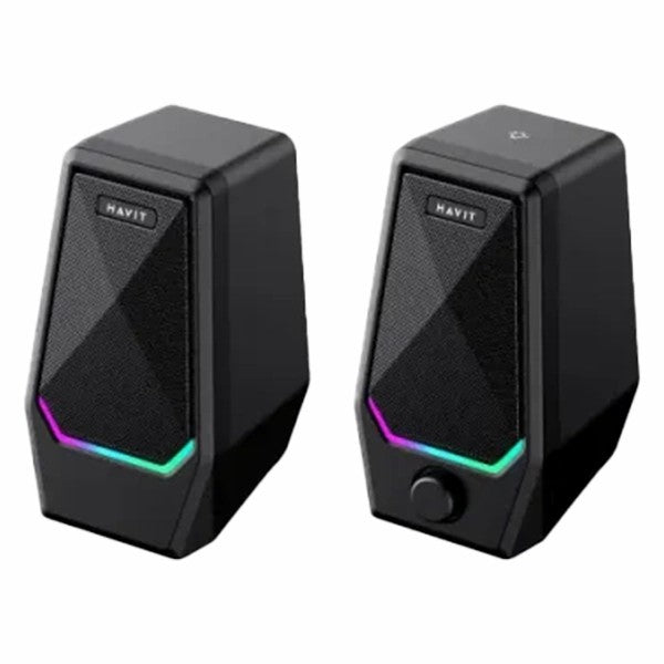 Havit RGB Stereo 2.0 USB Speaker - Black | SK768