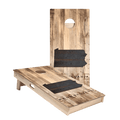 Home State Rustic Wood Pennsylvania Star Cornhole Boards - ACA - 000356 | American Cornhole Association