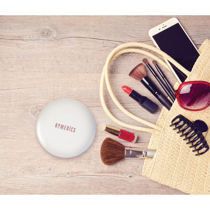 Homedics Pretty & Powerful 3000mAh Power Bank - Pearl | MIR-150CG-EU from Homedics - DID Electrical